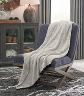 Warmstead Furniture - Ashley Furniture - Leonita Throw (Set of 3) - Throw (3/CS) / Black/White - A1000769